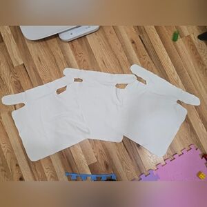 Set Of 3 Clotheez Preflat Cloth Diapers Size 2